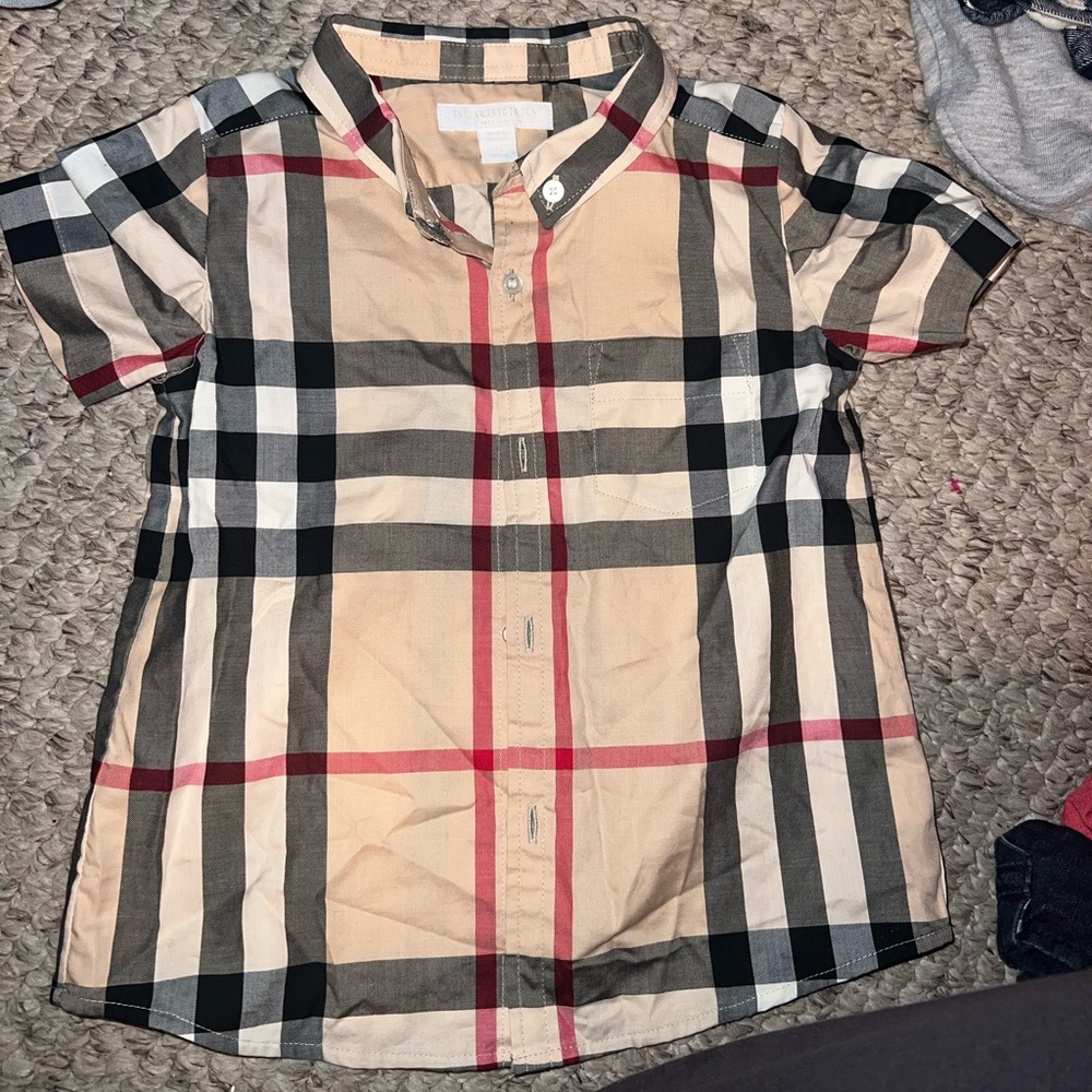 Burberry shirt toddler